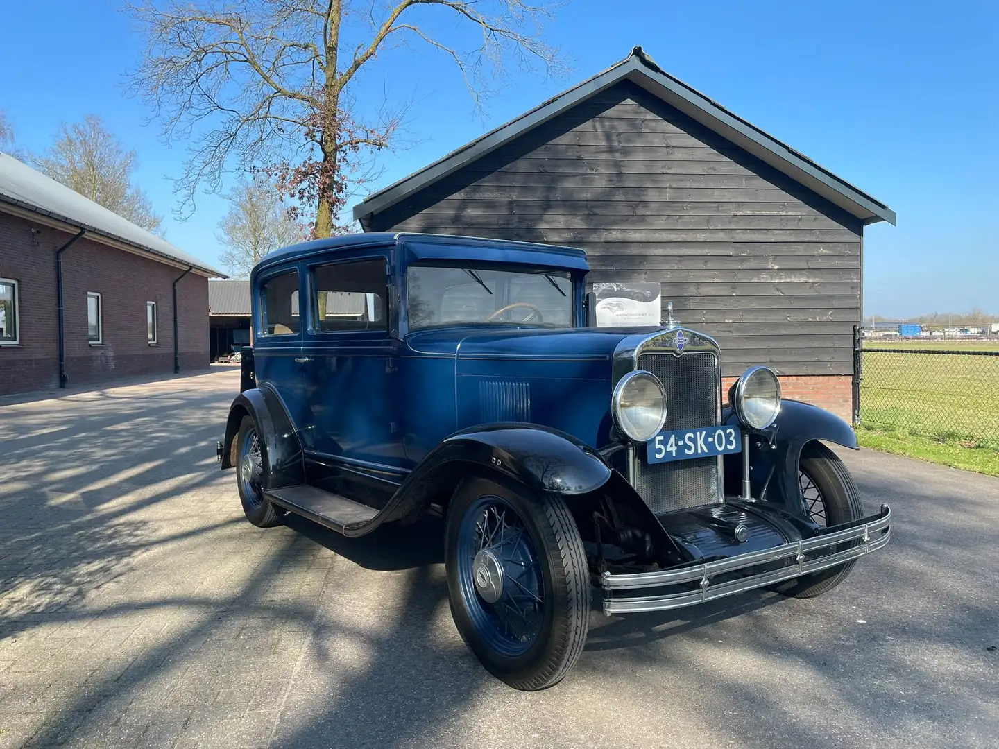 Chevrolet Six 1929 Modrá - 2