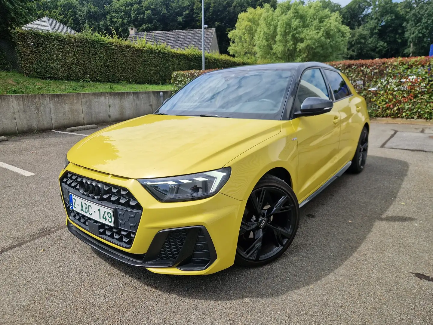 Audi A1 Sportback TFSI S line Geel - 1