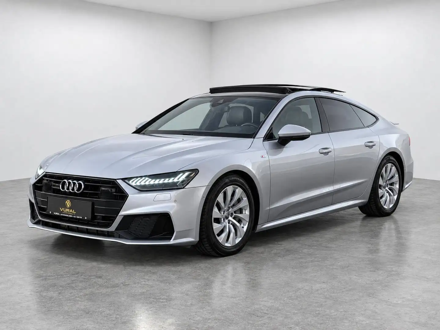 Audi A7 55 TFSI quattro | Panoramadach | Matrix | Allradlenkung | AHK | Bang & Olufsen | Grau - 2