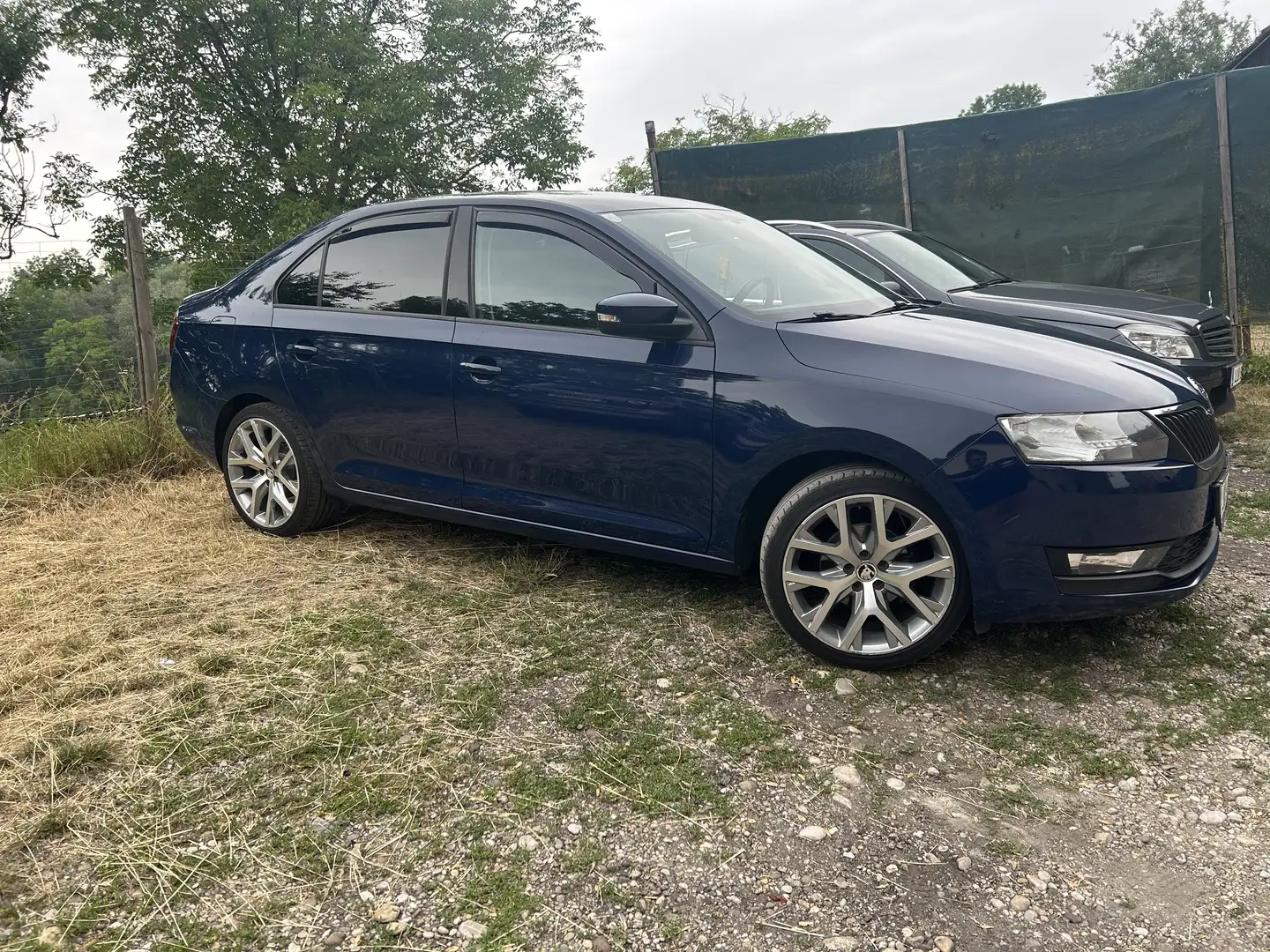 Skoda Rapid/Spaceback Rapid 1,4 TDI Sport Blau - 2