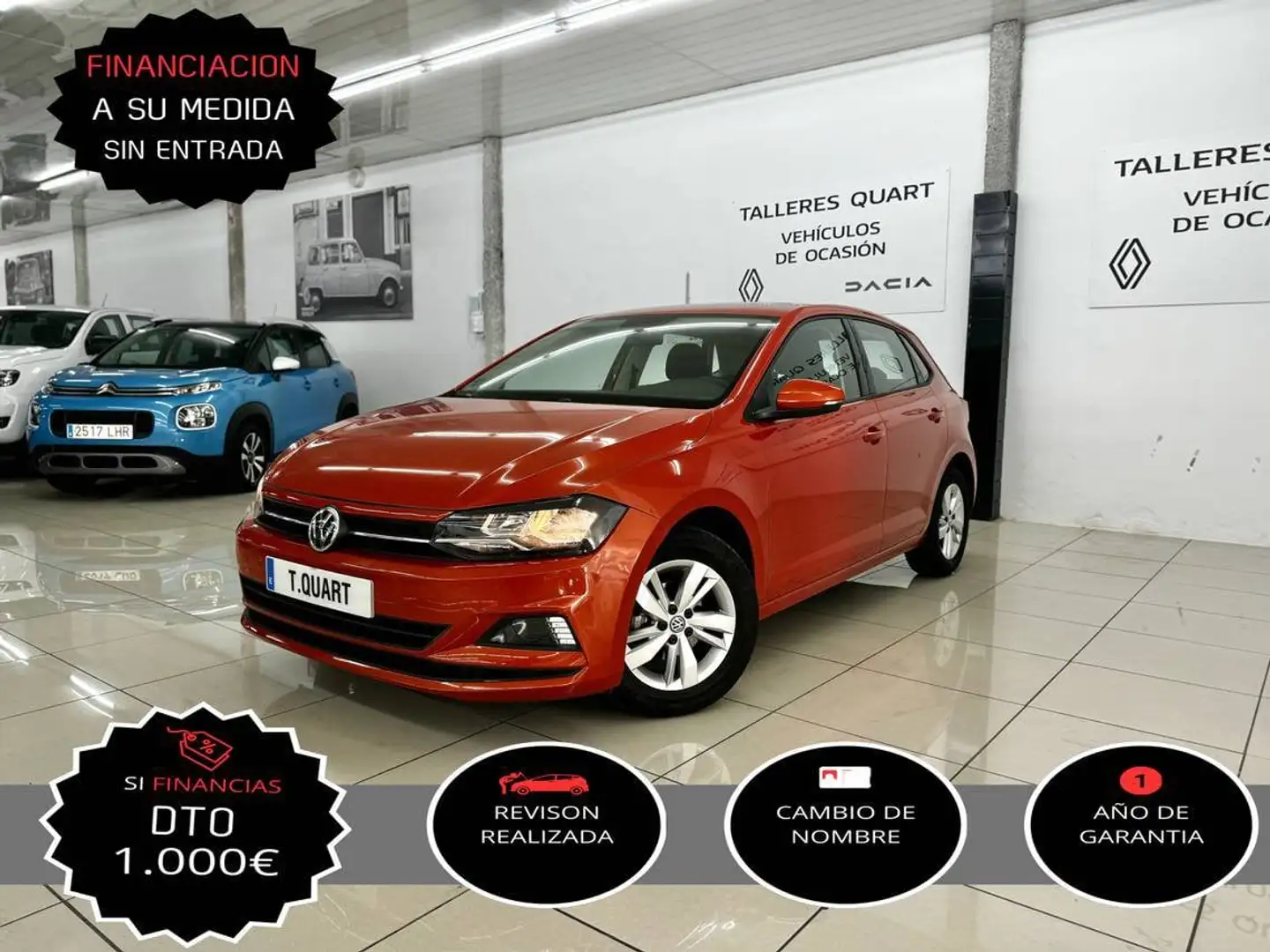 Volkswagen Polo 1.0 TSI Advance 70kW Orange - 1