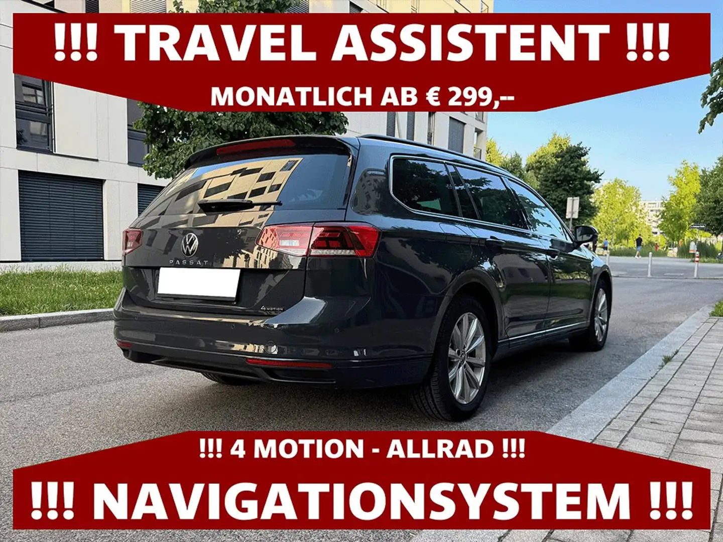 Volkswagen Passat Variant 2,0 TDI DSG 4Motion | ALLRAD | PICKERL BIS 12/2026 Grau - 2