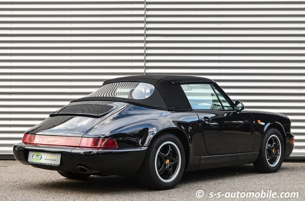 Porsche 964 Carrera 2 Cabriolet Deutsch 3.Hand, foto 10