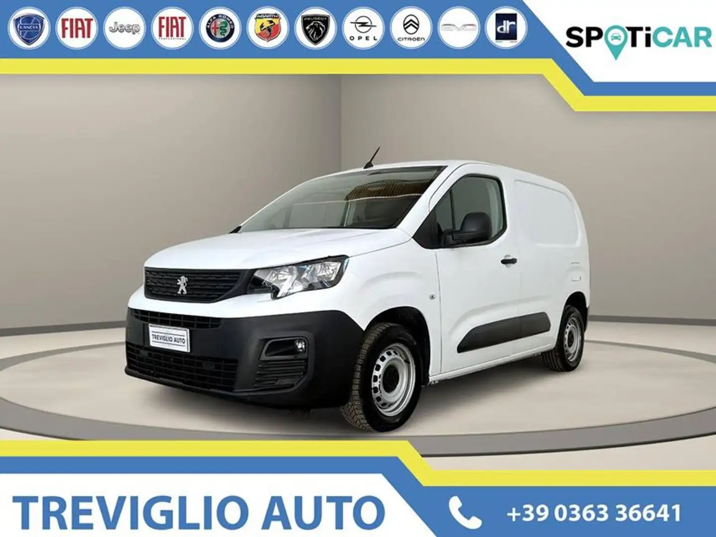 Peugeot Partner BlueHDi 75 S&S PC Furgone Premium L1 COIBENTATO Blanc - 1