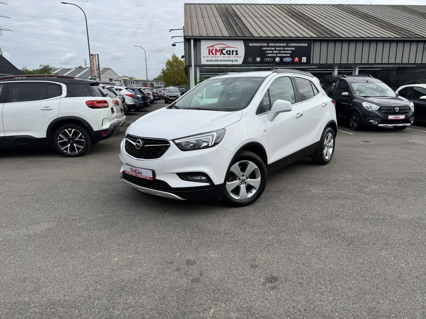 Opel Mokka X BOITE AUTOMATIQUE / AIRCO /JANTES/NAVIGATION /CUIR Blanc - 2