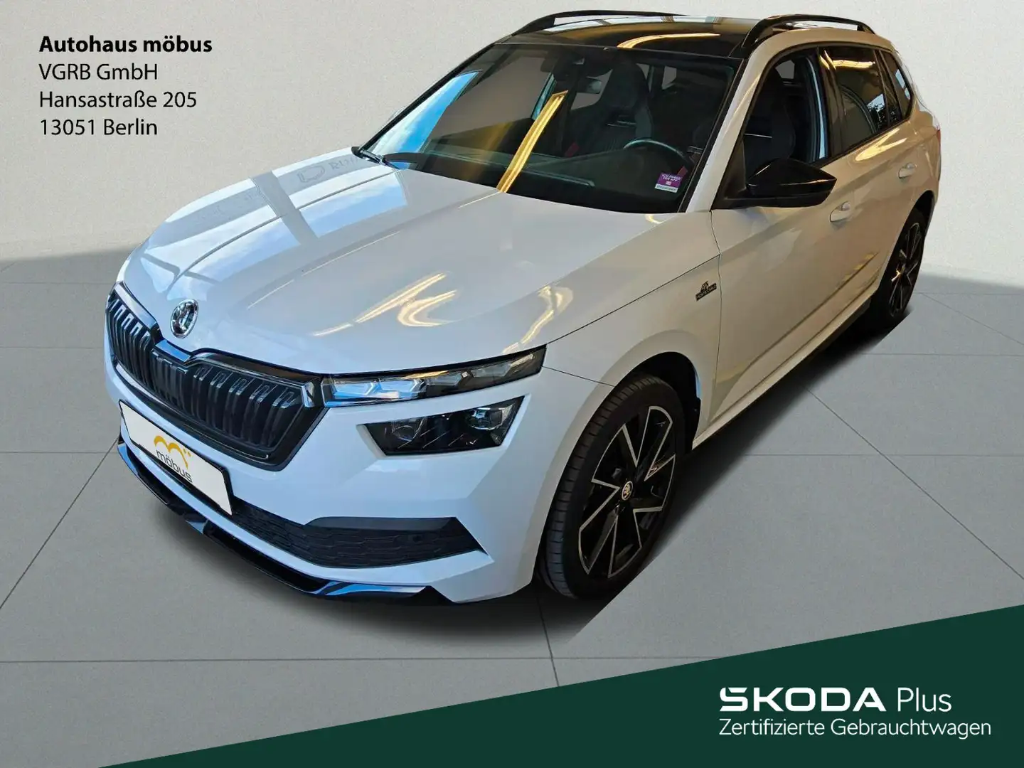 Skoda Kamiq 1.5 TSI DSG* MONTE CARLO*APP*LED*ACC*PANO* Weiß - 2
