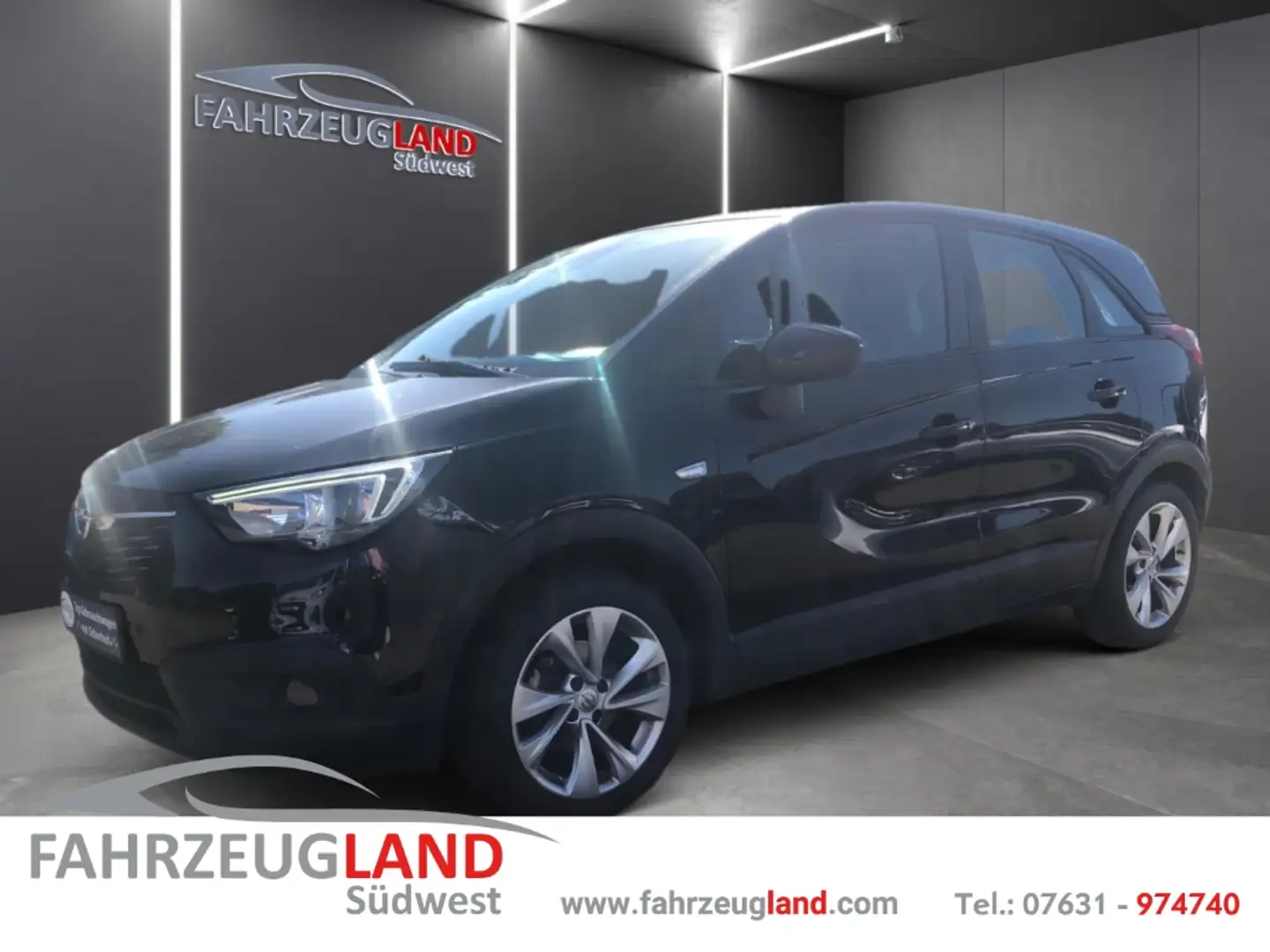 Opel Crossland Edition 1.2 Turbo Navi Rückfahr PDC Klimaauto Shz Nero - 1