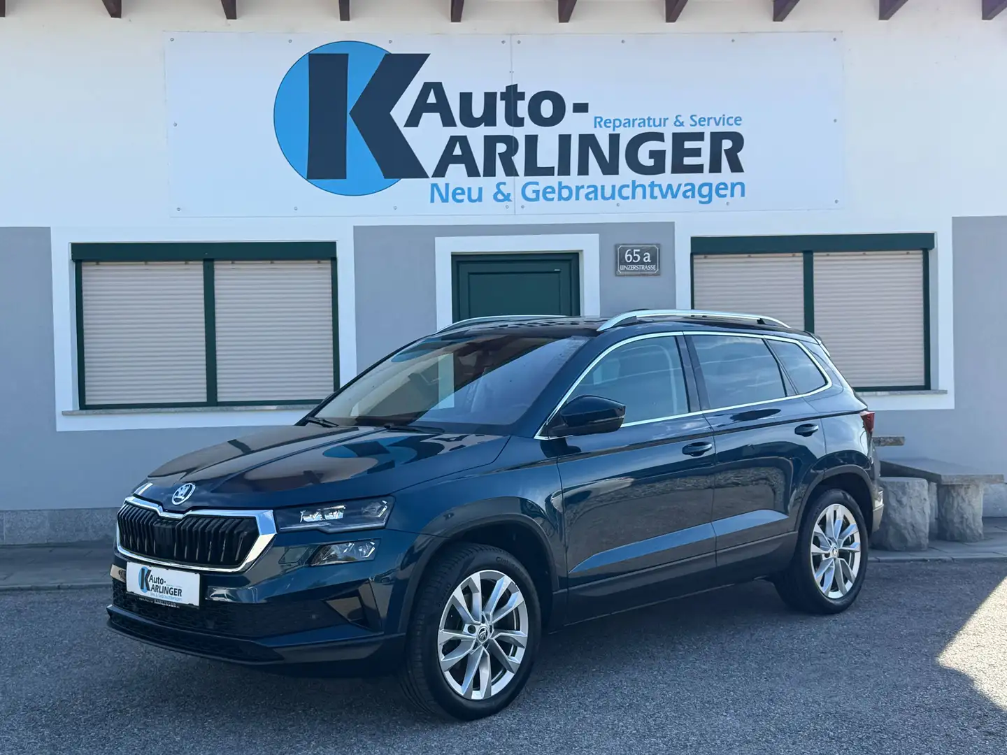 Skoda Karoq 2,0 Style TDI 4x4 DSG Blau - 1