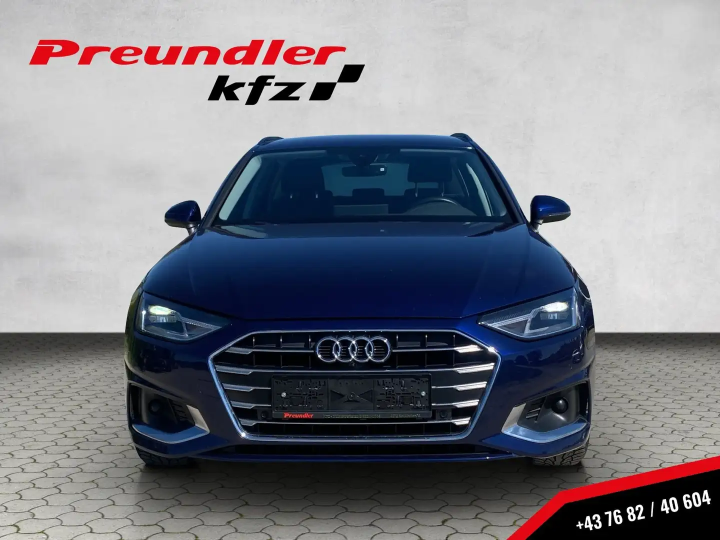 Audi A4 35 TDI advanced Blau - 2