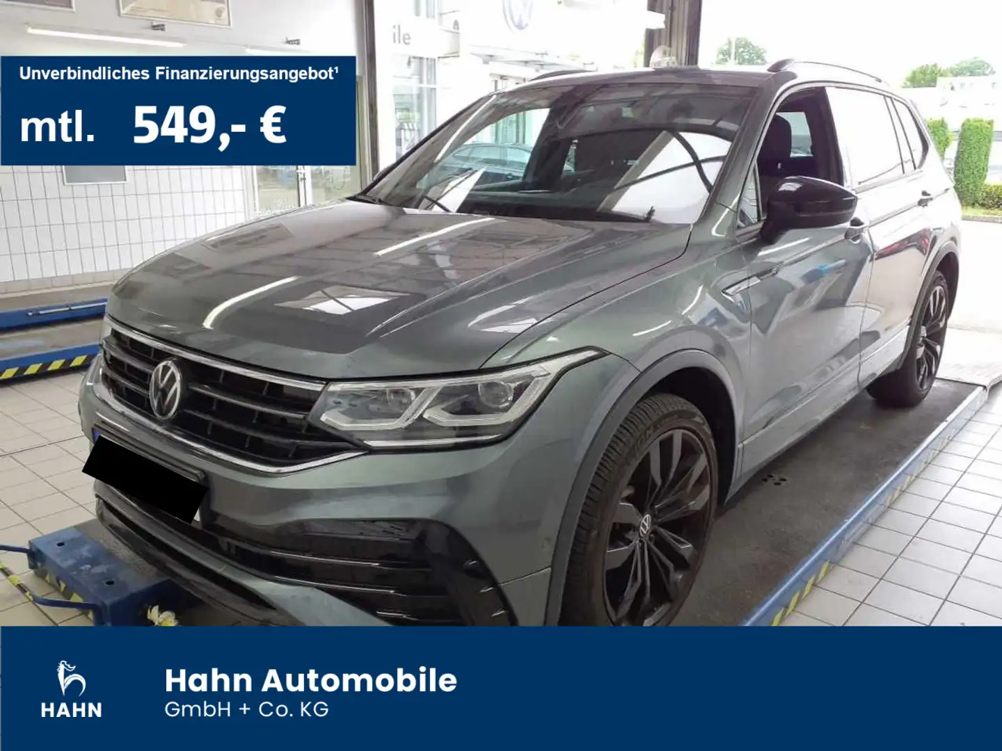 Volkswagen Tiguan Allspace 2.0TSI DSG R-Line 4Motion AHK Pa Grau - 1