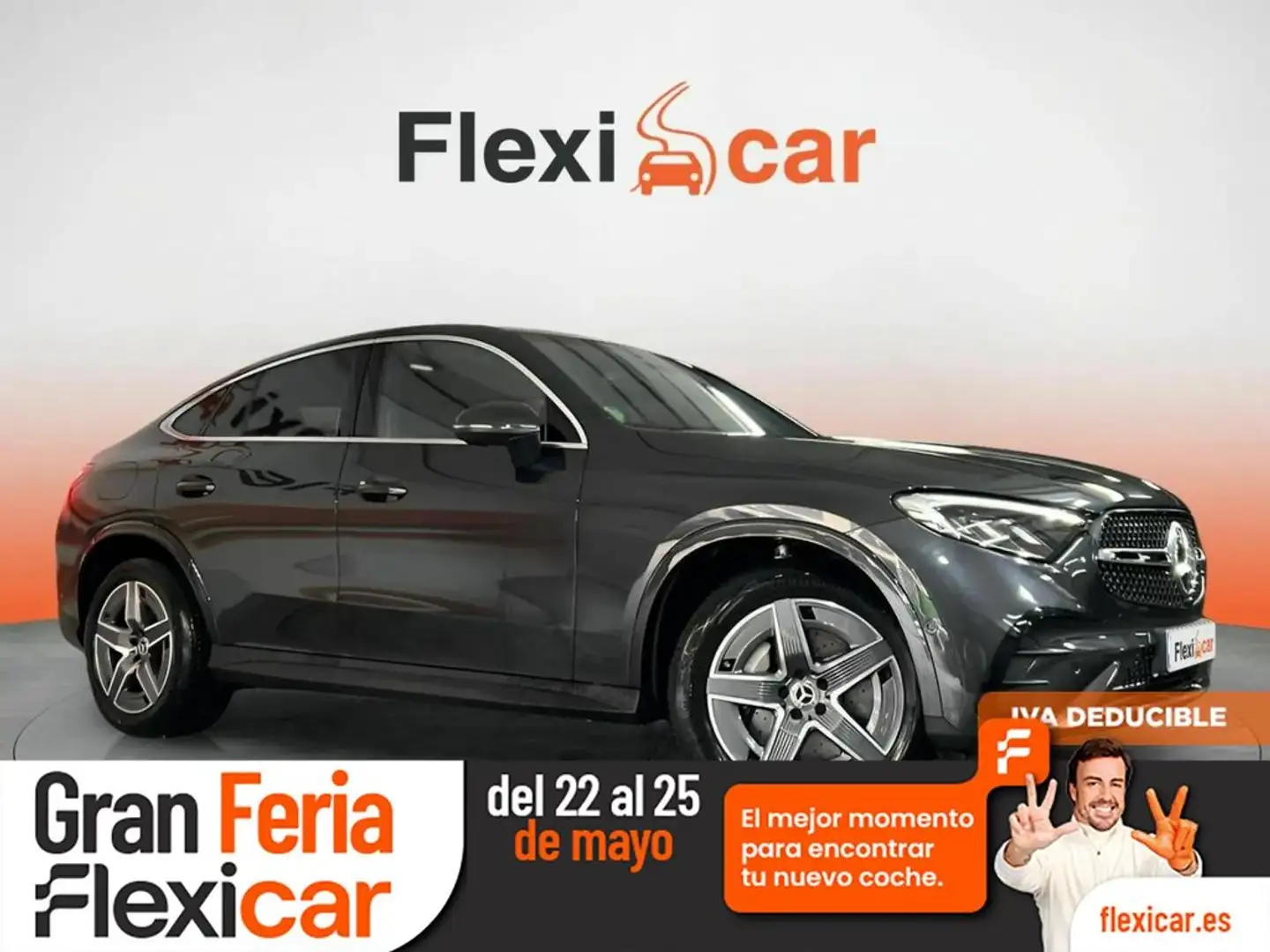 Mercedes-Benz GLC 220 Coupé d 4MATIC Gris - 2