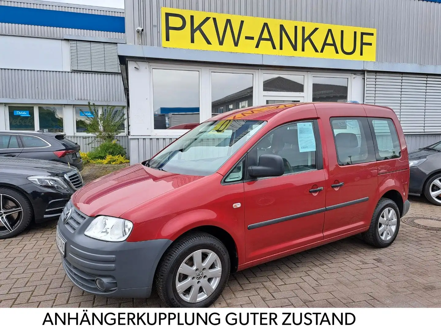 Volkswagen Caddy Life Tüv 04/2026 AHK Rot - 1
