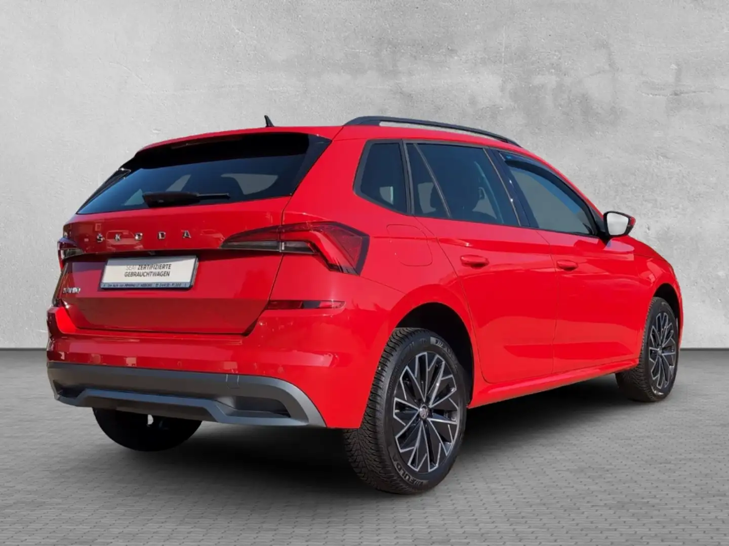 Skoda Kamiq 1.0 TSI AMBITION AHK LED GRA GJR FULL LINK KAMERA Rot - 2