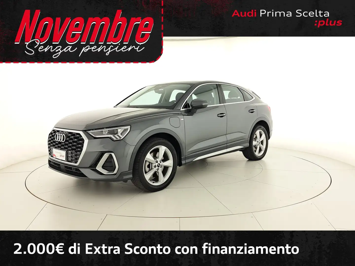 Audi Q3 sportback 45 1.4 tfsi e s line edition s-tronic Gris - 1