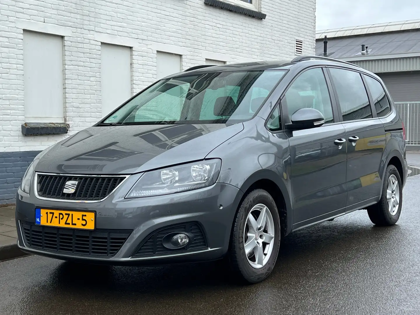 SEAT Alhambra 1.4 TSI Style 7p|Zeer netjes!|Camera|Cruise|Clima| Gris - 2