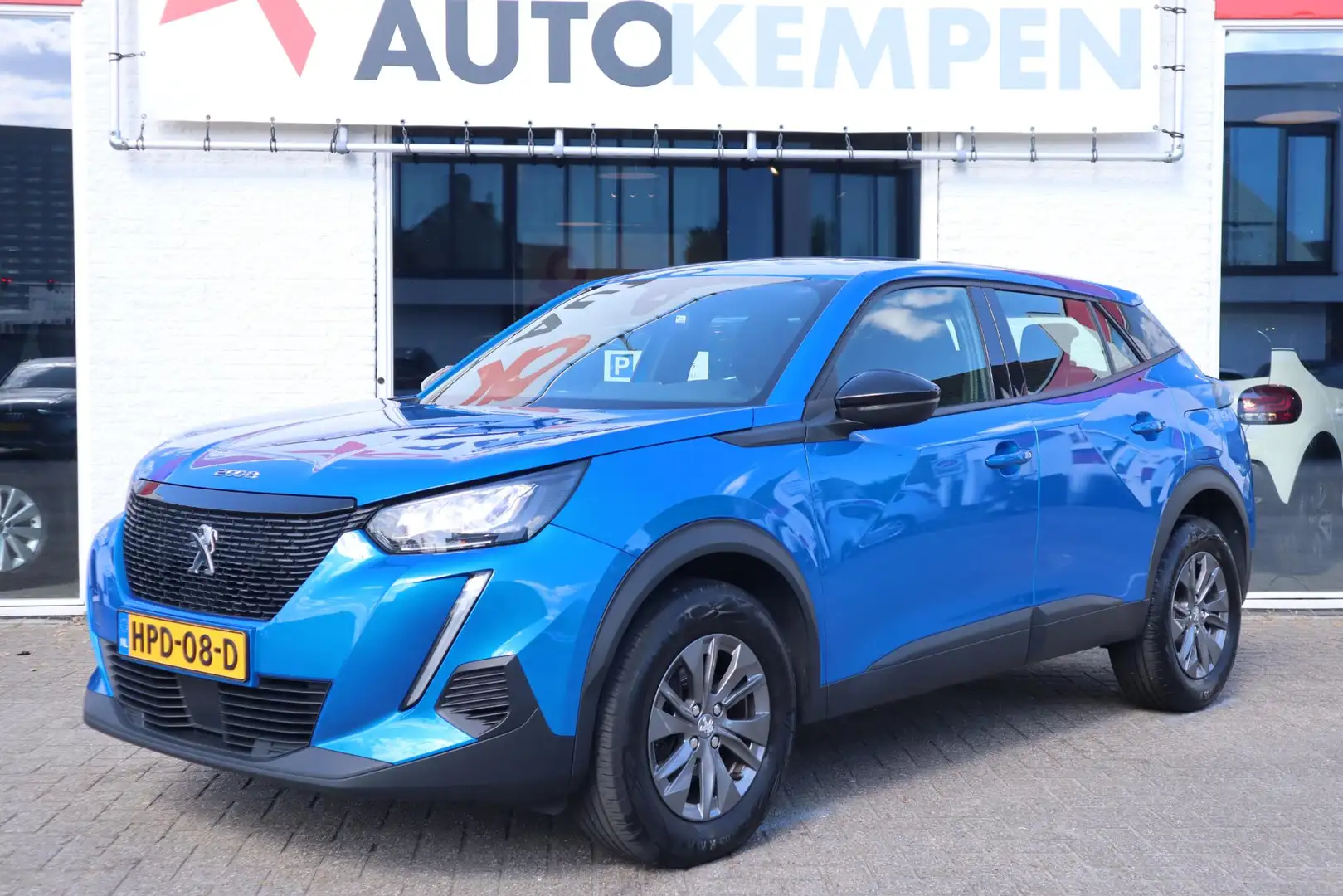 Peugeot 2008 1.2 PT 130 PK VISION-PACK 360 CAMERA DEALERONDERHO Azul - 1