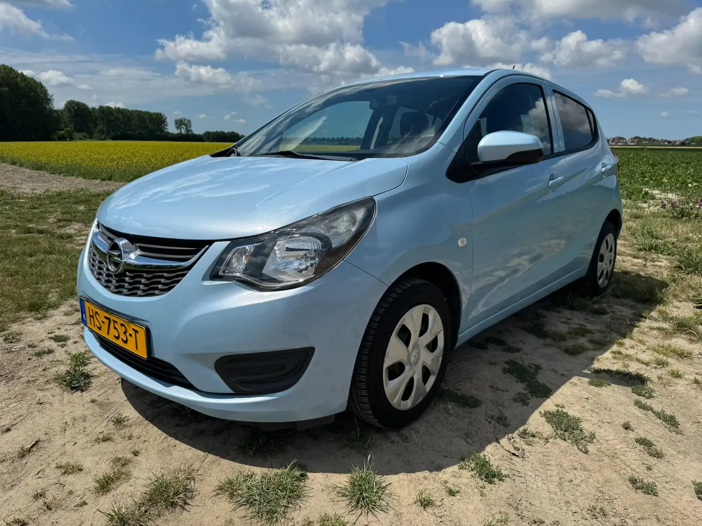 Opel Karl Karl 1.0 ecoFLEX Edition, pdc , getint glas enz Blauw - 1
