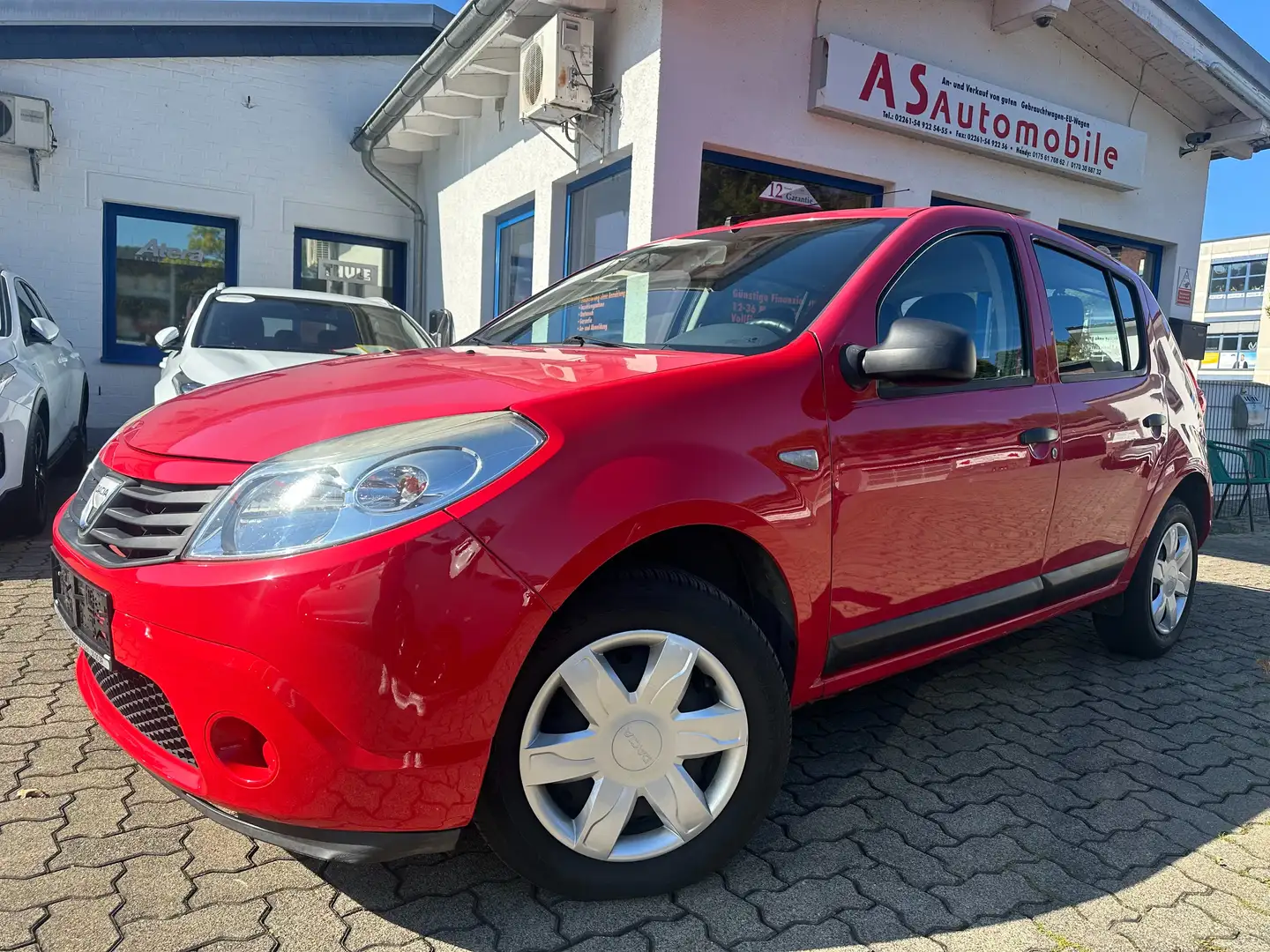 Dacia Sandero 1.4 Ltr. 5-TÜRIG+SERVO+ZENTRAL+TÜV:04/2026 Rot - 1