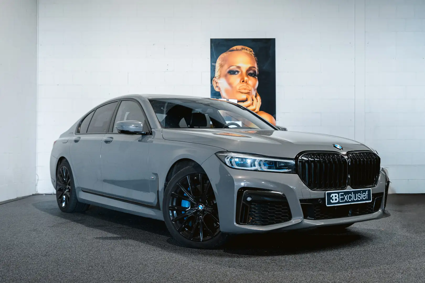 BMW 745 7-serie 745e High Executive M-style, Soundsystem, Gris - 1