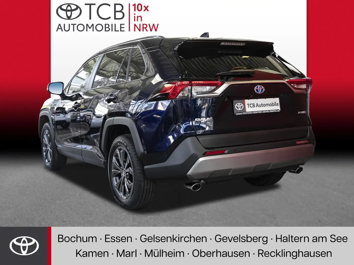 Toyota RAV 4 2.5 VVT-i Hybrid Team D 4x2 SHZ PDC KLIMA Blauw - 2