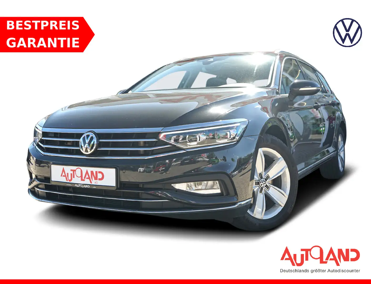 Volkswagen Passat Variant 2.0 TDI DSG Elegance LED Navi ACC Grau - 1