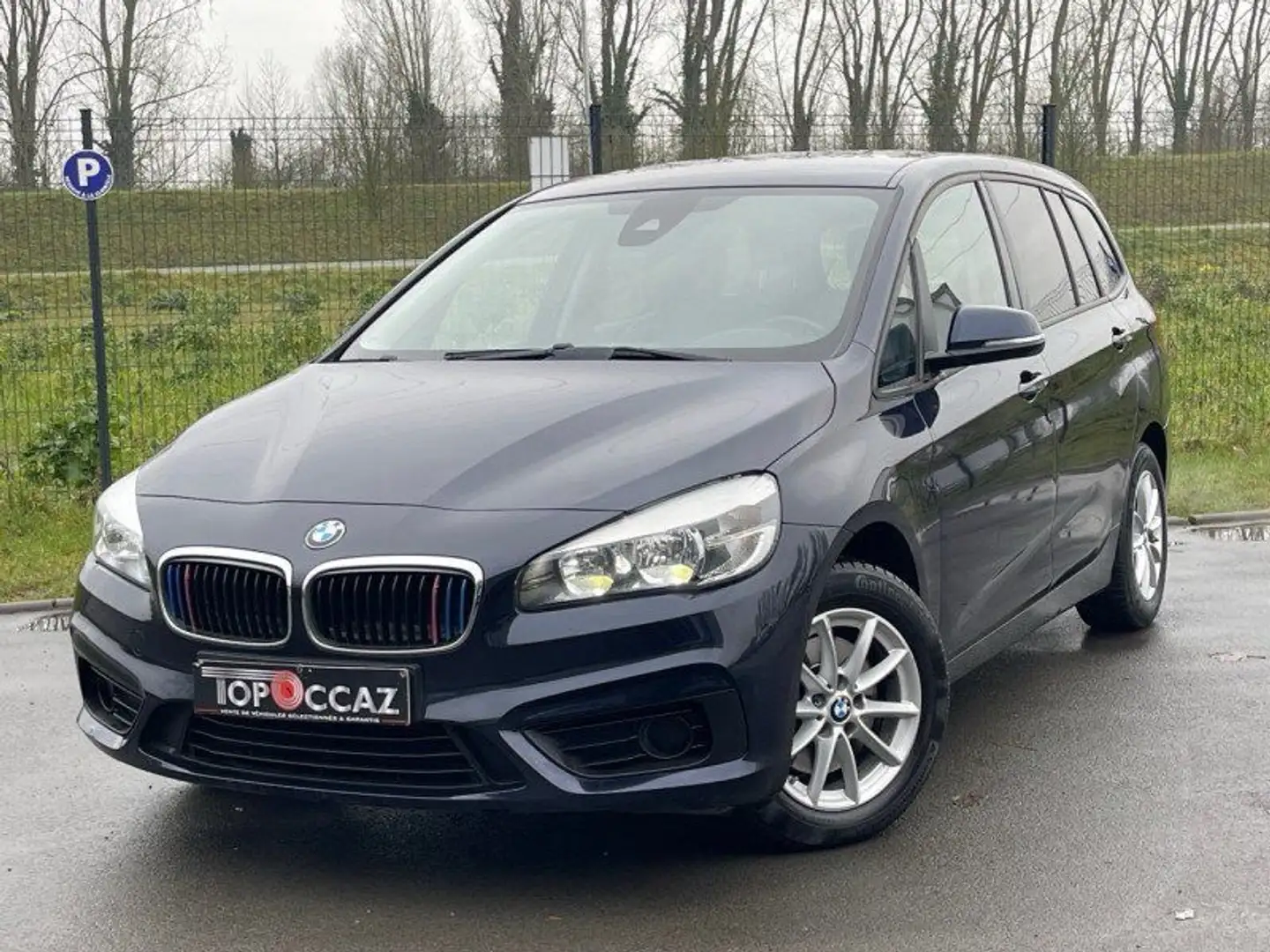 BMW 218 (F46) 218D 136CH LOUNGE 127.000KM * 2015 * 7 PLACE Bleu - 1