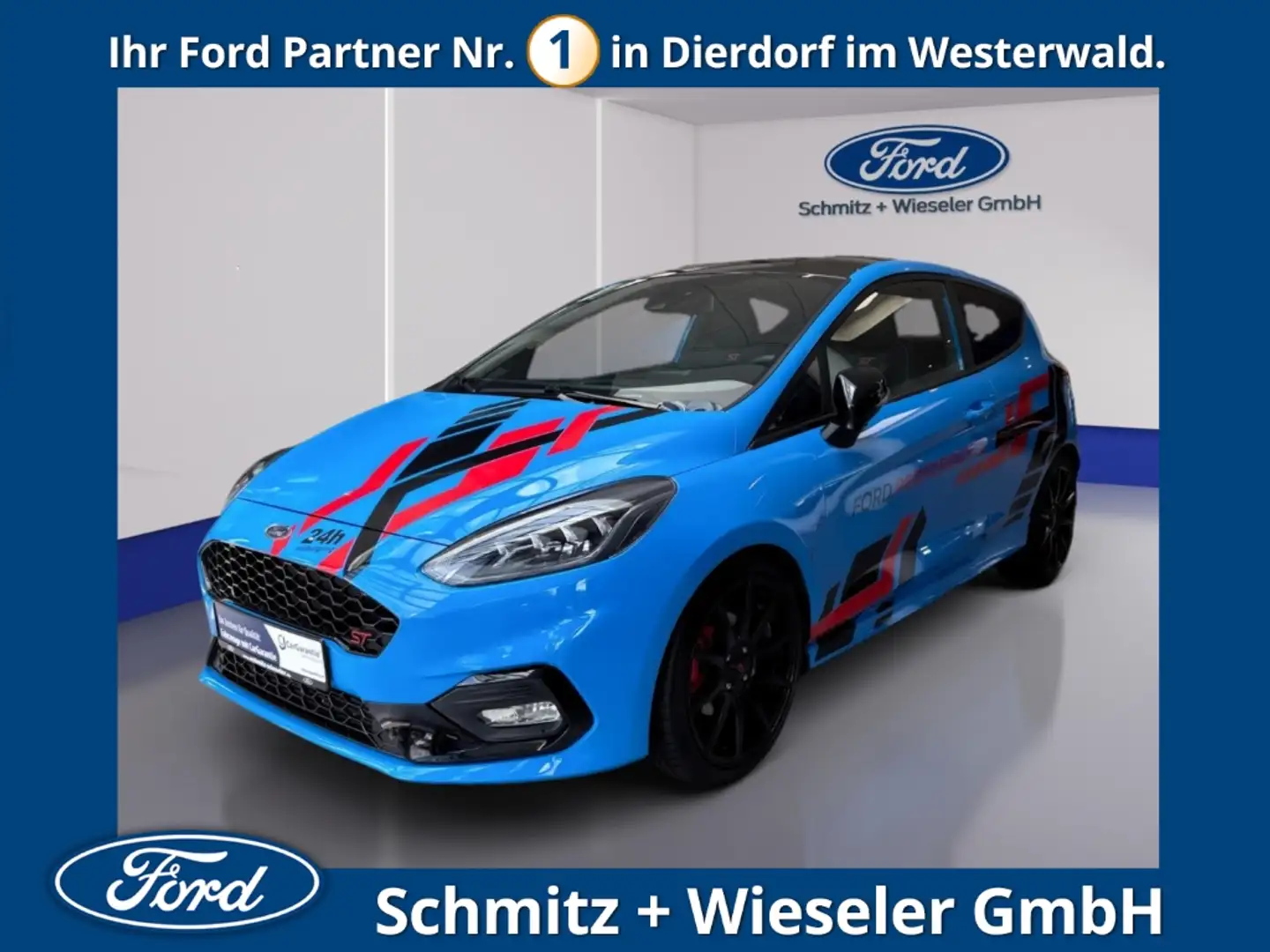 Ford Fiesta ST Edition 1.5 EcoBoost 200PS, Leder-Paket Kamera Blau - 1