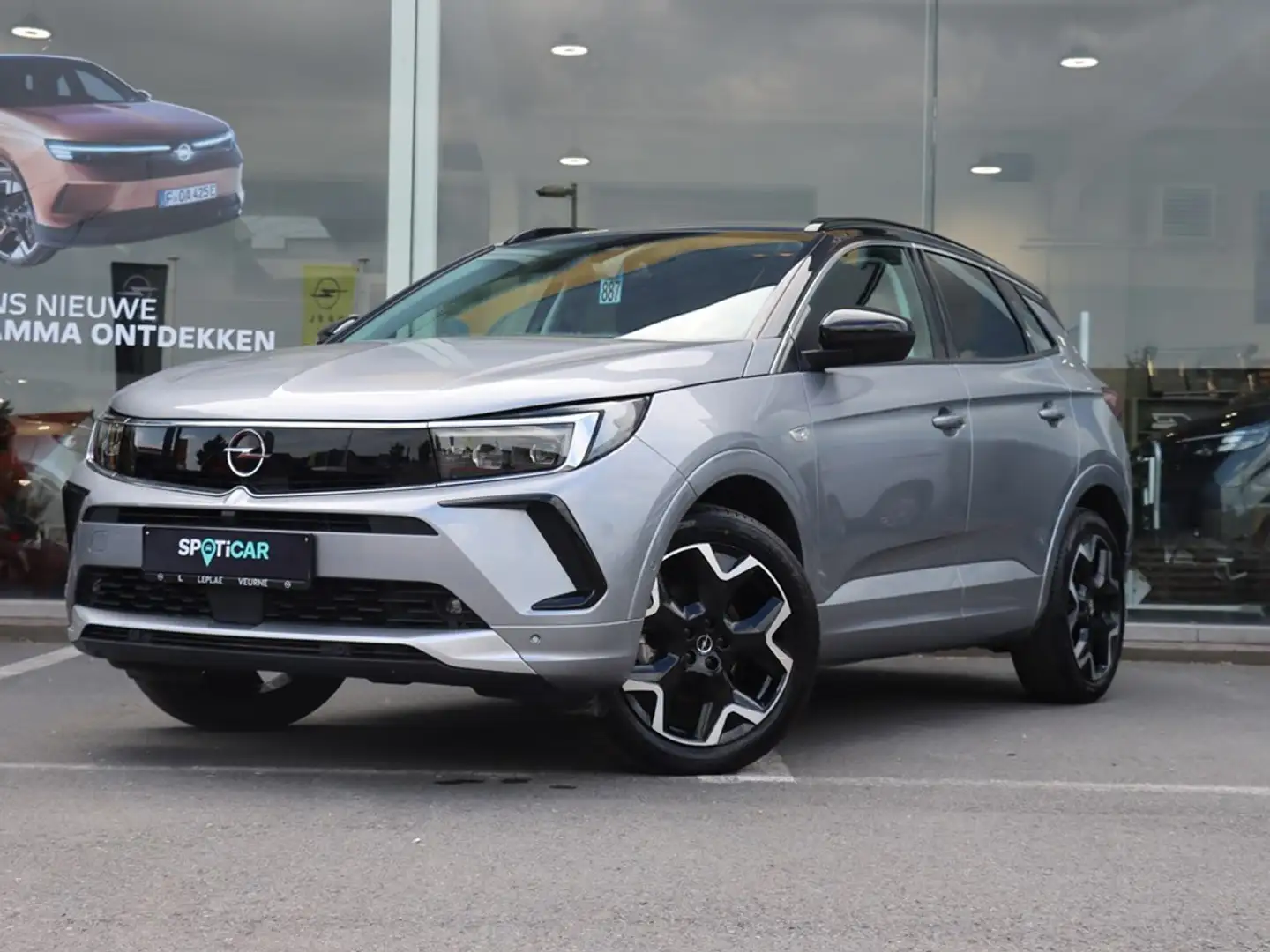 Opel Grandland ULTIMATE 1.2T AT8 130PK |ALCANTARA|GPS|CAMERA|ELEK Gri - 1