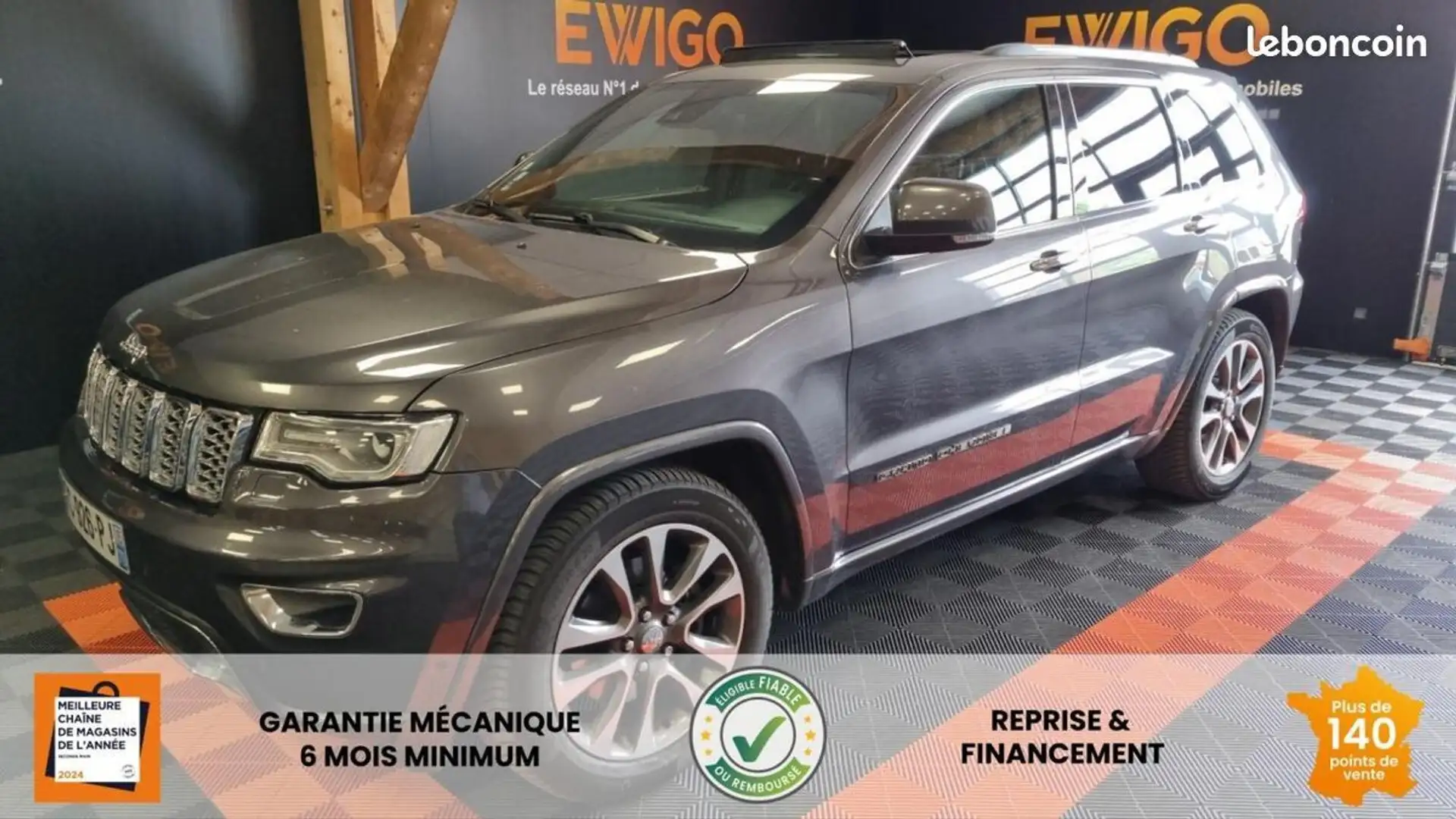 Jeep Grand Cherokee 3.0 CRD 250 OVERLAND AWD BVA Gris - 1