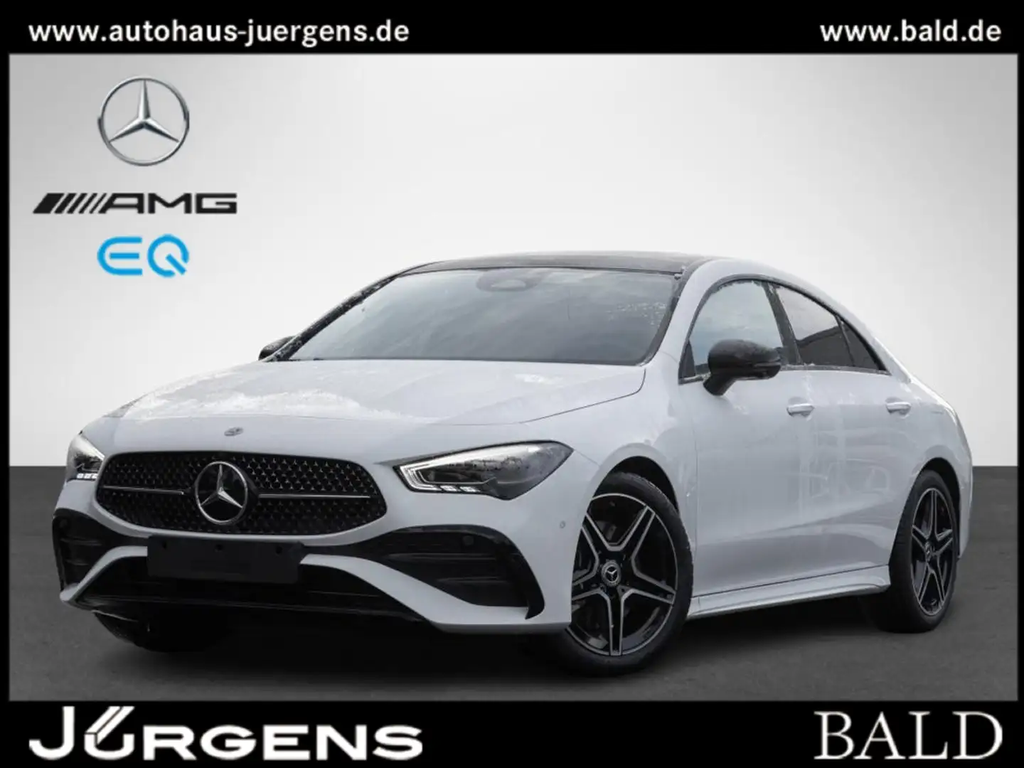 Mercedes-Benz CLA 220 d AMG-Advanced/ILS/Pano/360/Totw/Night Weiß - 1