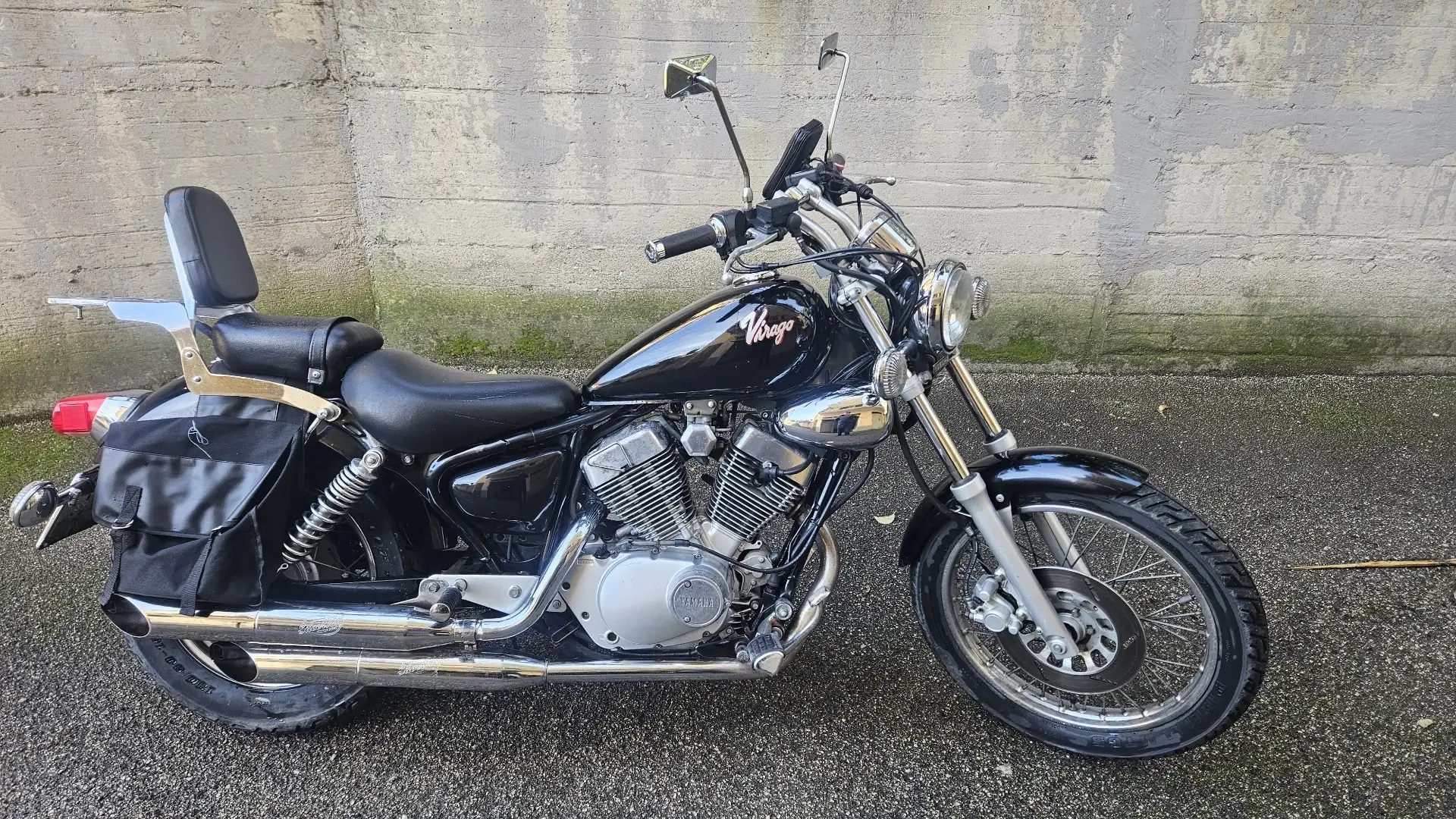 Yamaha XV 250 Virago Чорний - 2