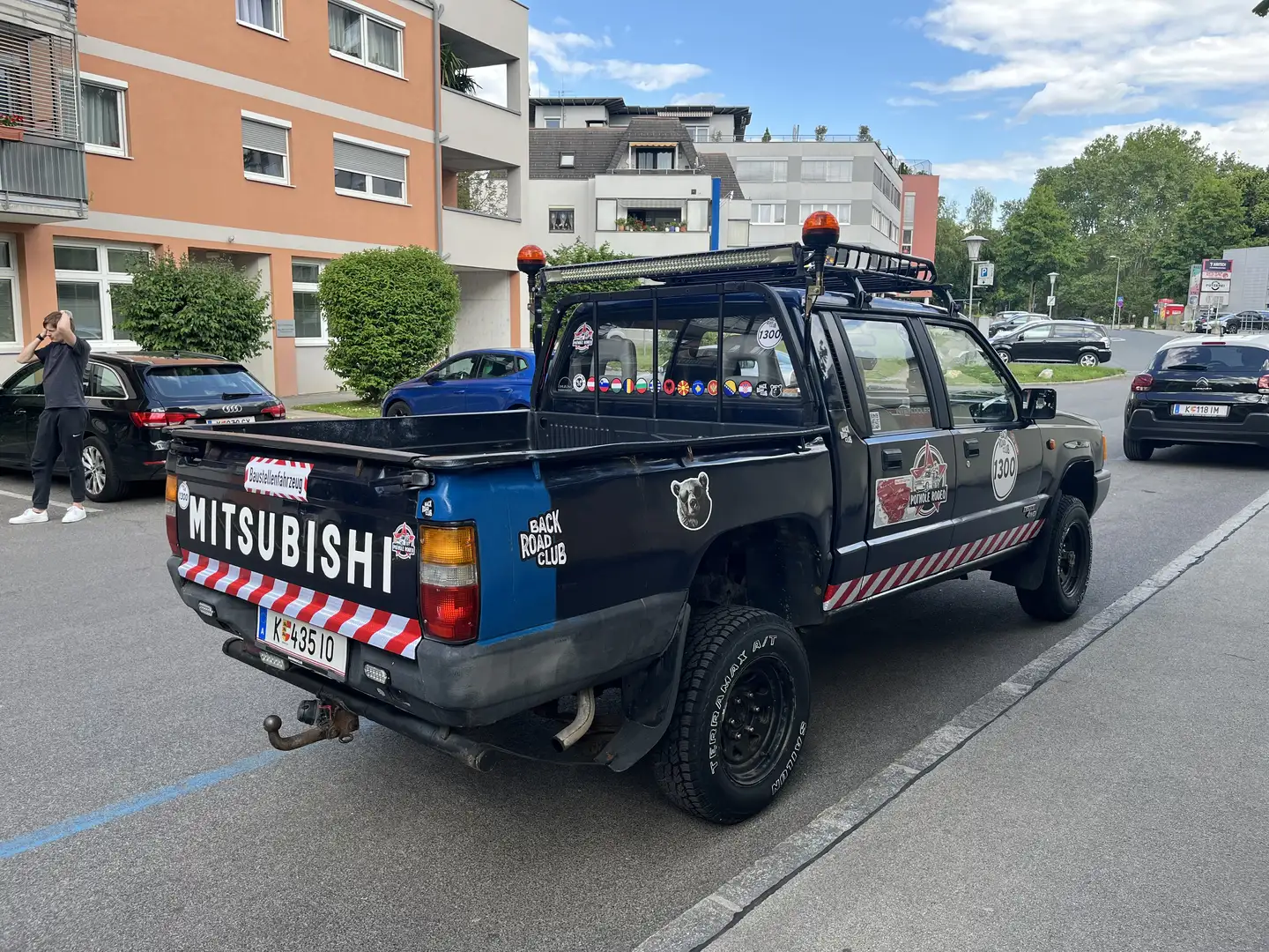 Mitsubishi L200 K34 4WD Blau - 1