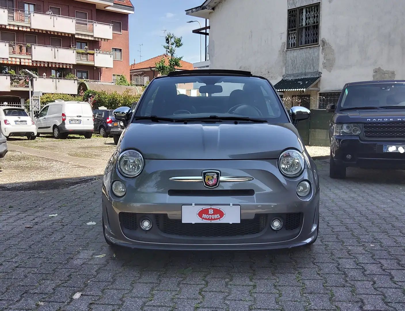 Abarth 500C Cabrio 1.4 t-jet E6 Gris - 2