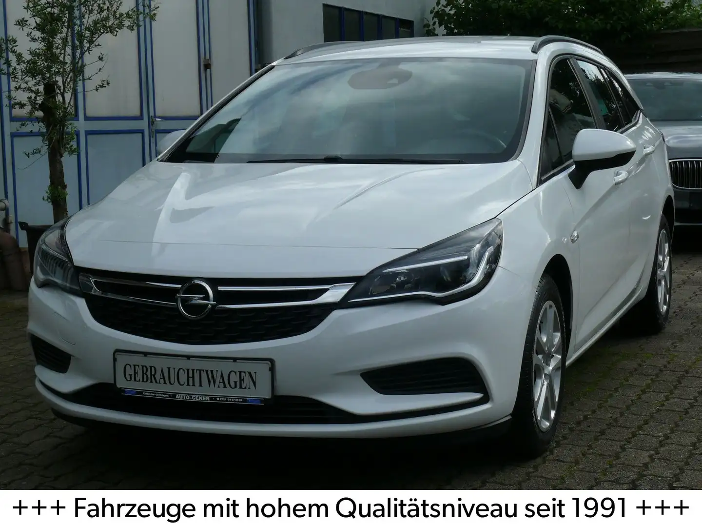 Opel Astra K Sports Tourer Edition"super Ausstattung" Blanc - 1
