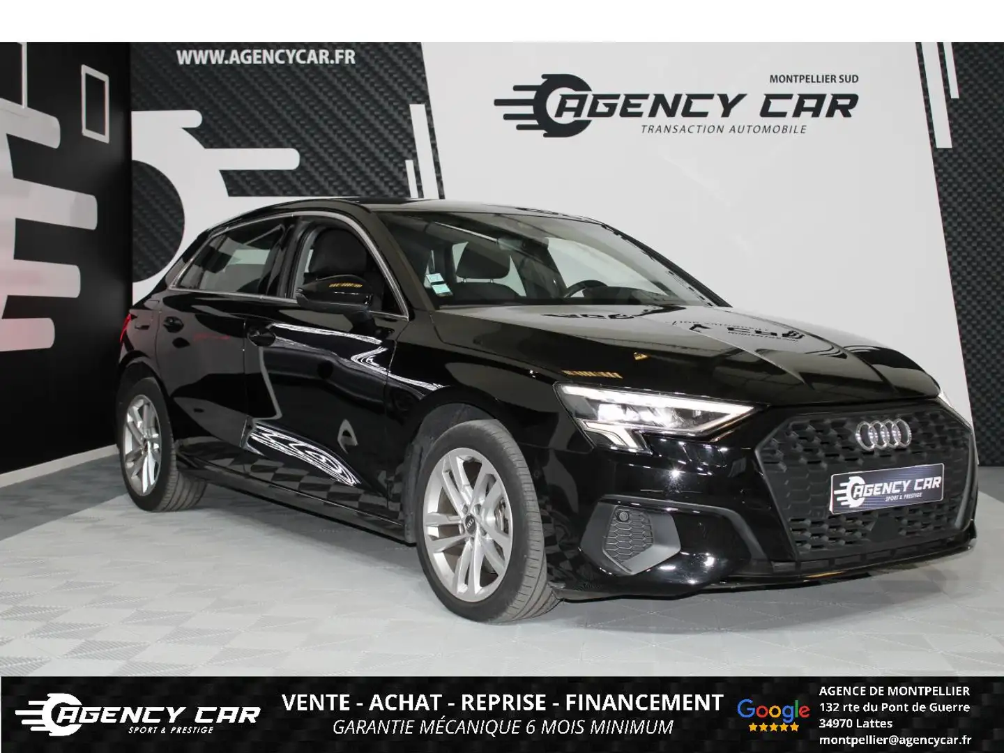 Audi A3 2.0 30 TDI - 116 cv - Virtual Cockpit - Park assist - Business Line Zwart - 1