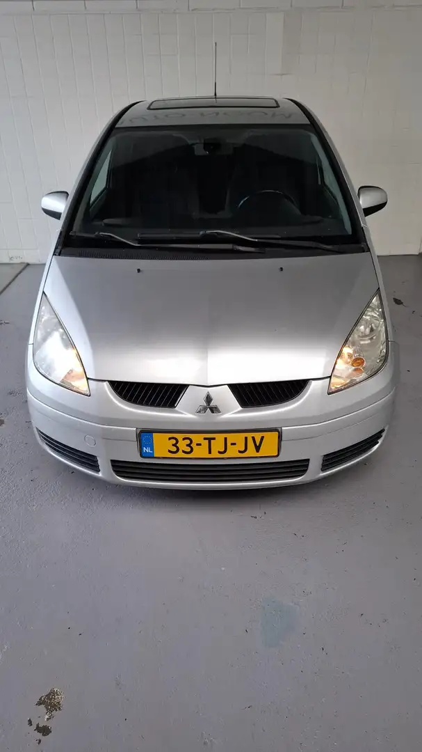 Mitsubishi Colt NL-AUTO/NAP/AIRCO/DUBBEL OPEN DAK/APK 24-11-26 Zilver - 2