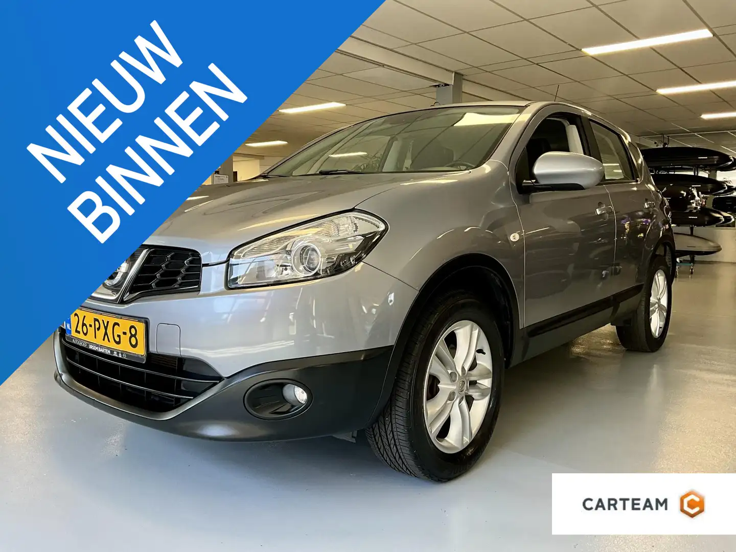 Nissan Qashqai 1.6 Acenta ** RIJKLAARPRIJS ** Grijs - 1