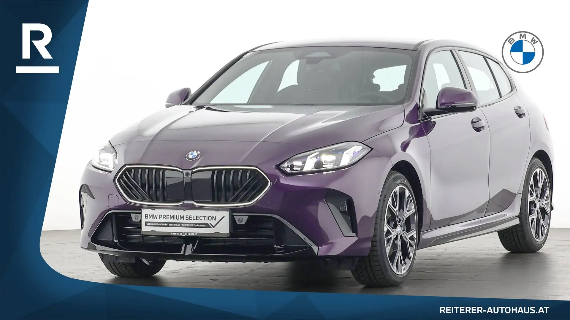 BMW 118 d Violett - 1