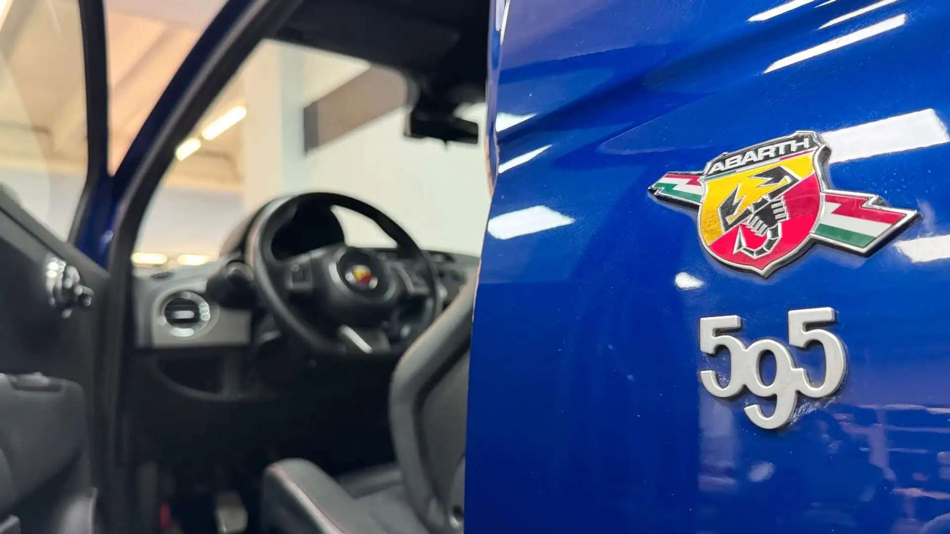 Abarth 500 595 Competizione Bleu - 1