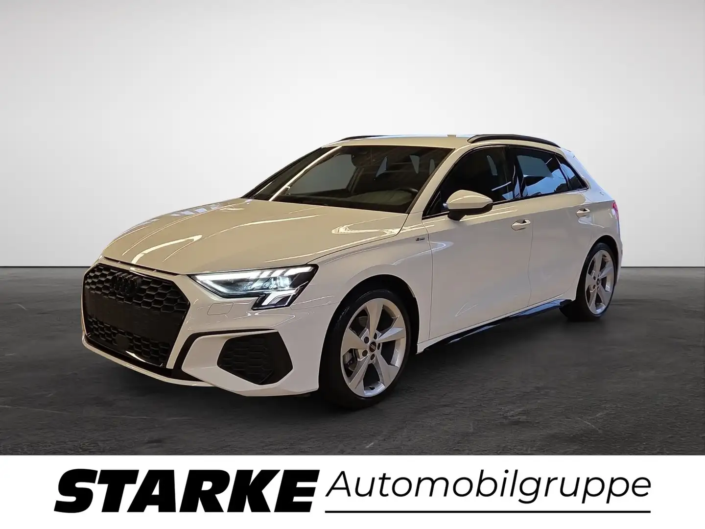 Audi A3 Sportback 30 TFSI S line Weiß - 1