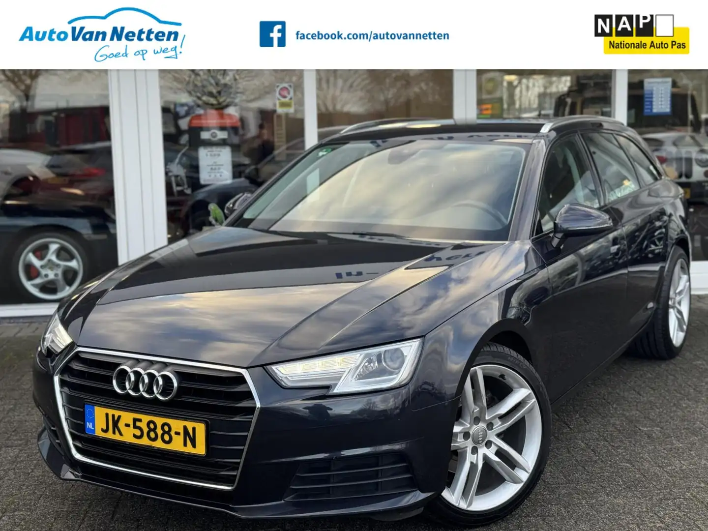 Audi A4 Avant 2.0 TFSI 190pk AUTOMAAT,ultra Pro Line Sprin Blauw - 1