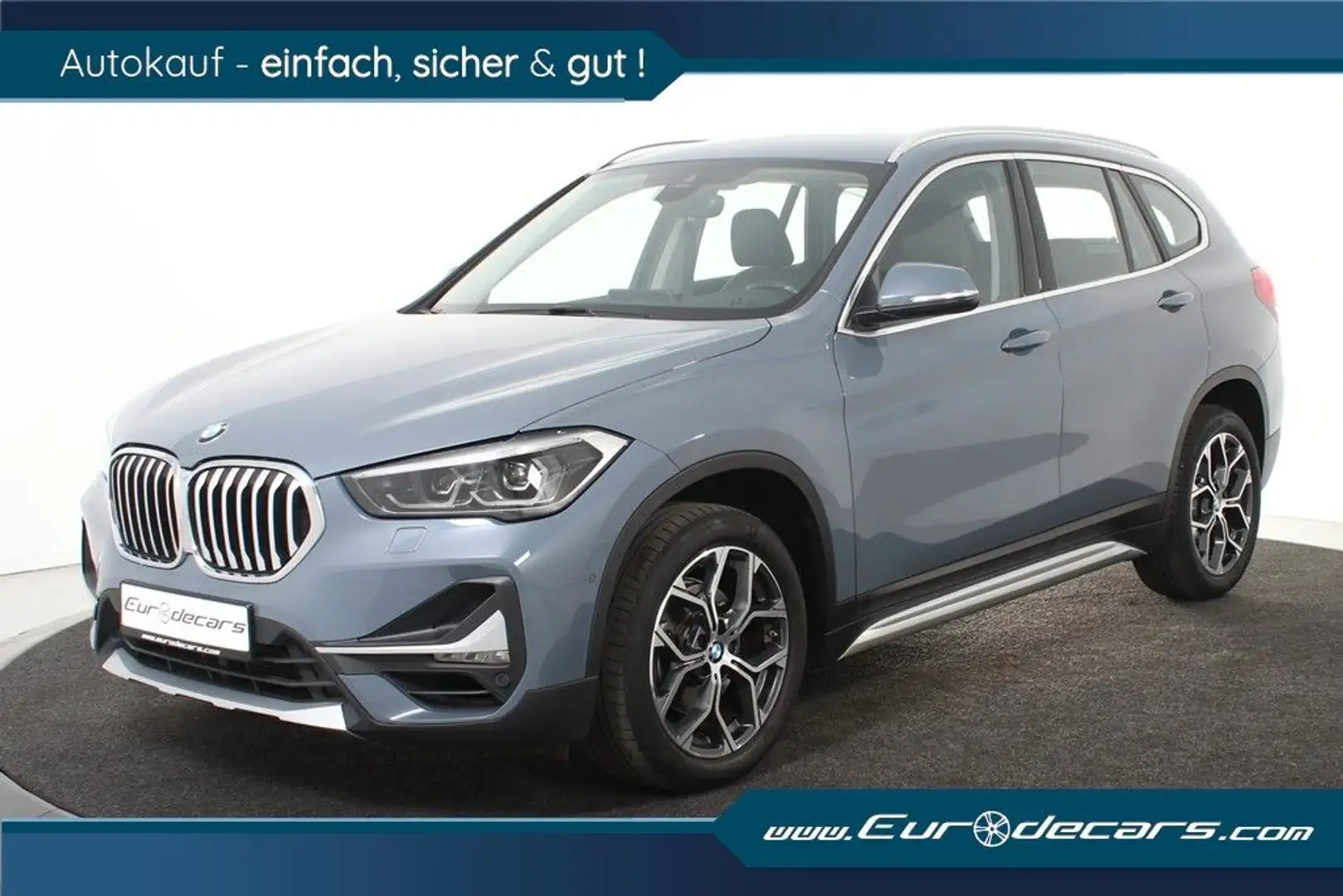 BMW X1 sDrive18i xLine *1.Hand*T-Leder*SHZ*HUD* Gris - 1