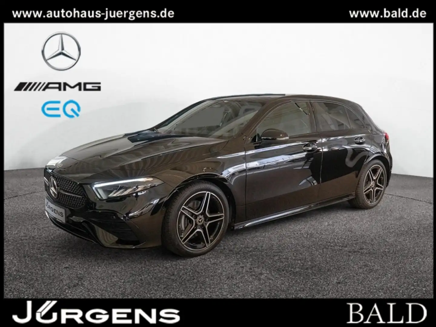 Mercedes-Benz A 200 d AMG-Sport/LED/Cam/Pano/Night/Totw/Ambi Black - 1