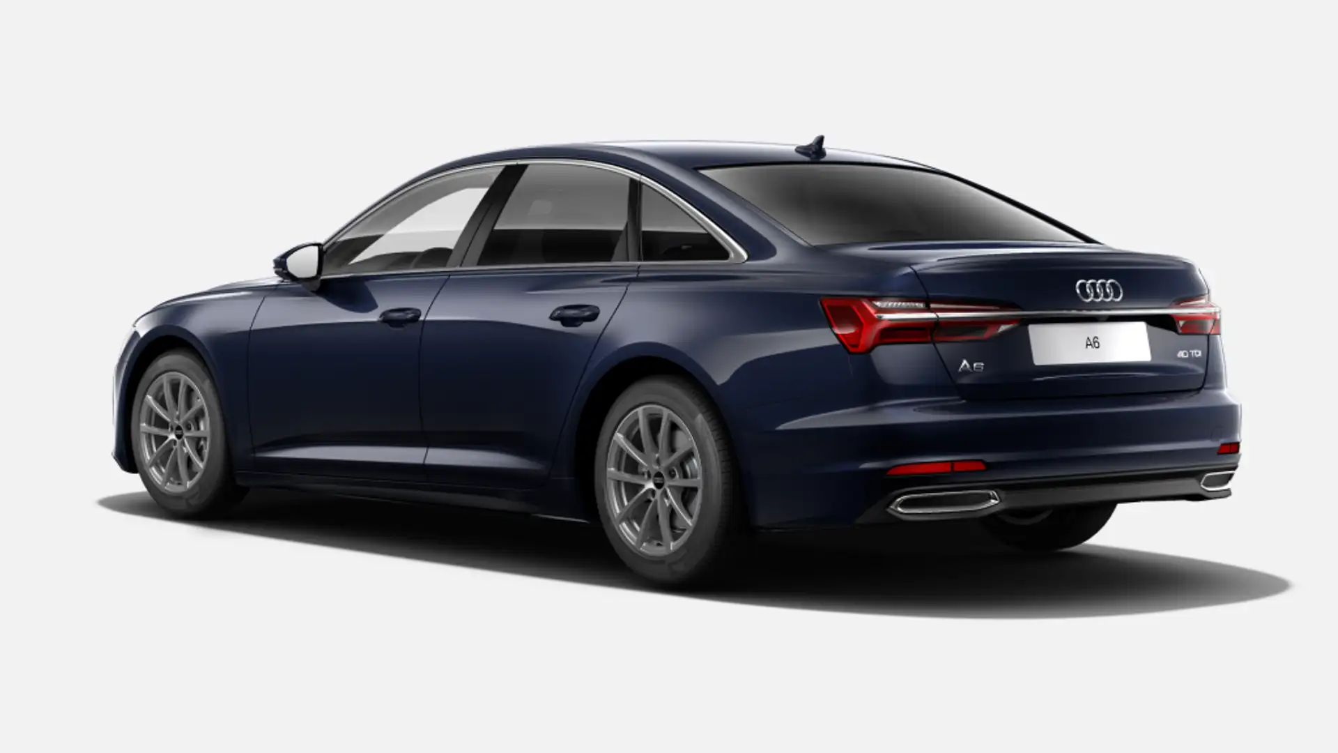 Audi A6 40 TDI quattro-ultra S tronic Bleu - 2