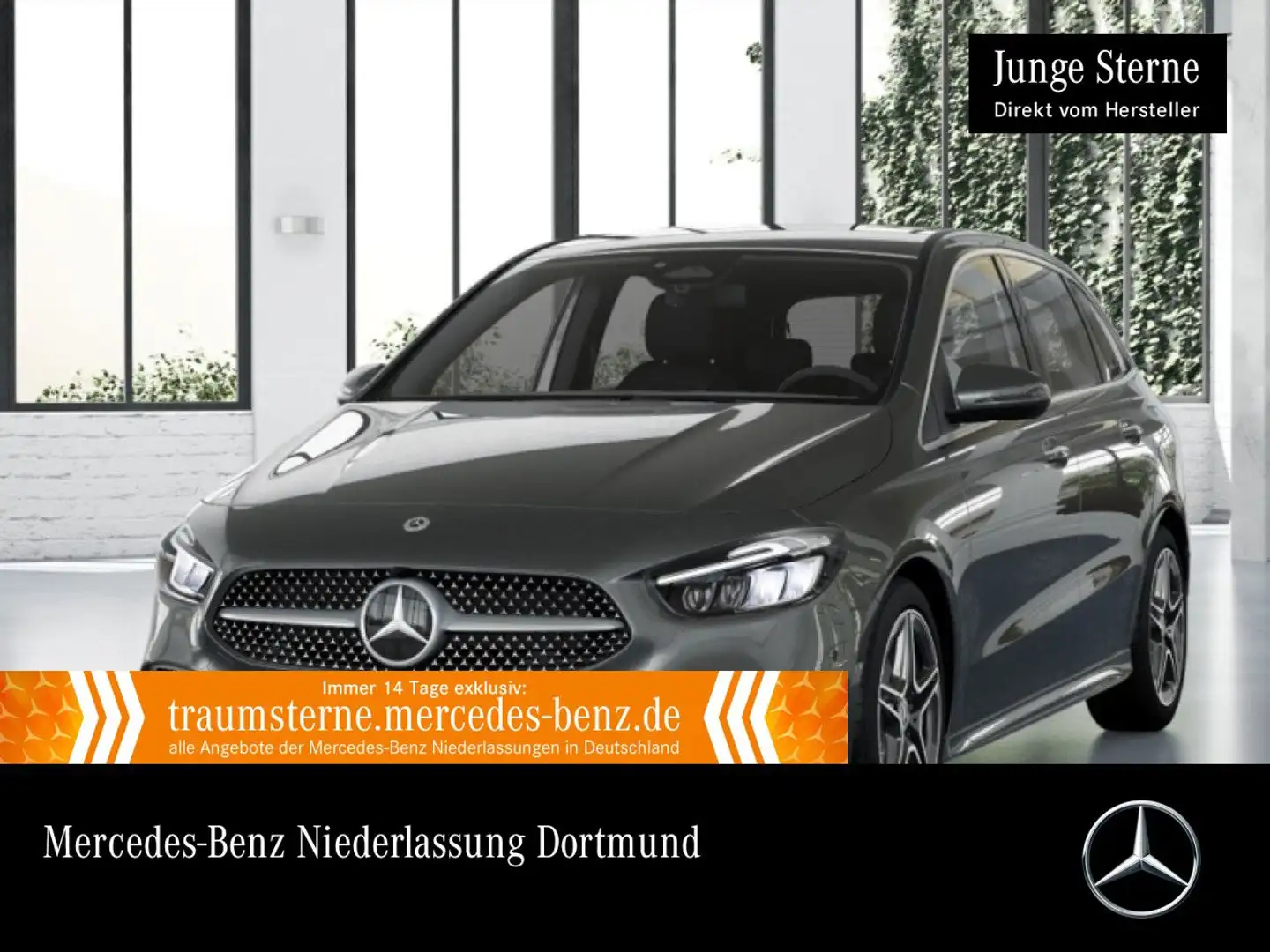 Mercedes-Benz B 180 AMG+LED+KAMERA+TOTW+KEYLESS+7G Grau - 1