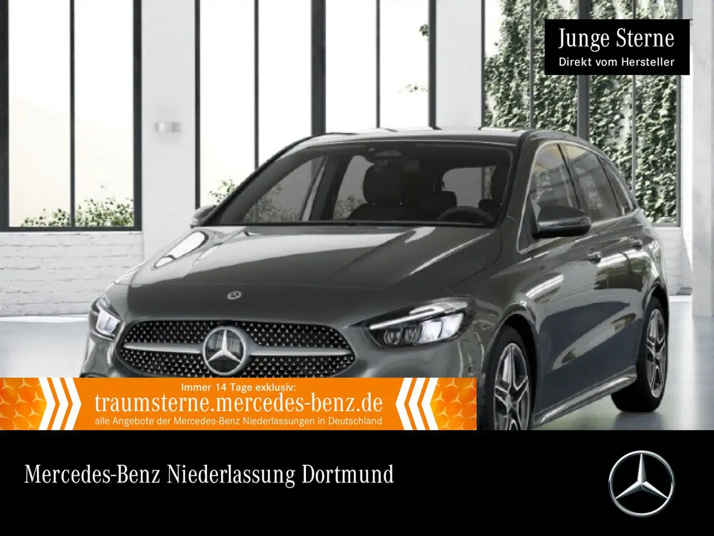 Mercedes-Benz B 180 AMG+LED+KAMERA+TOTW+KEYLESS+7G Gris - 1