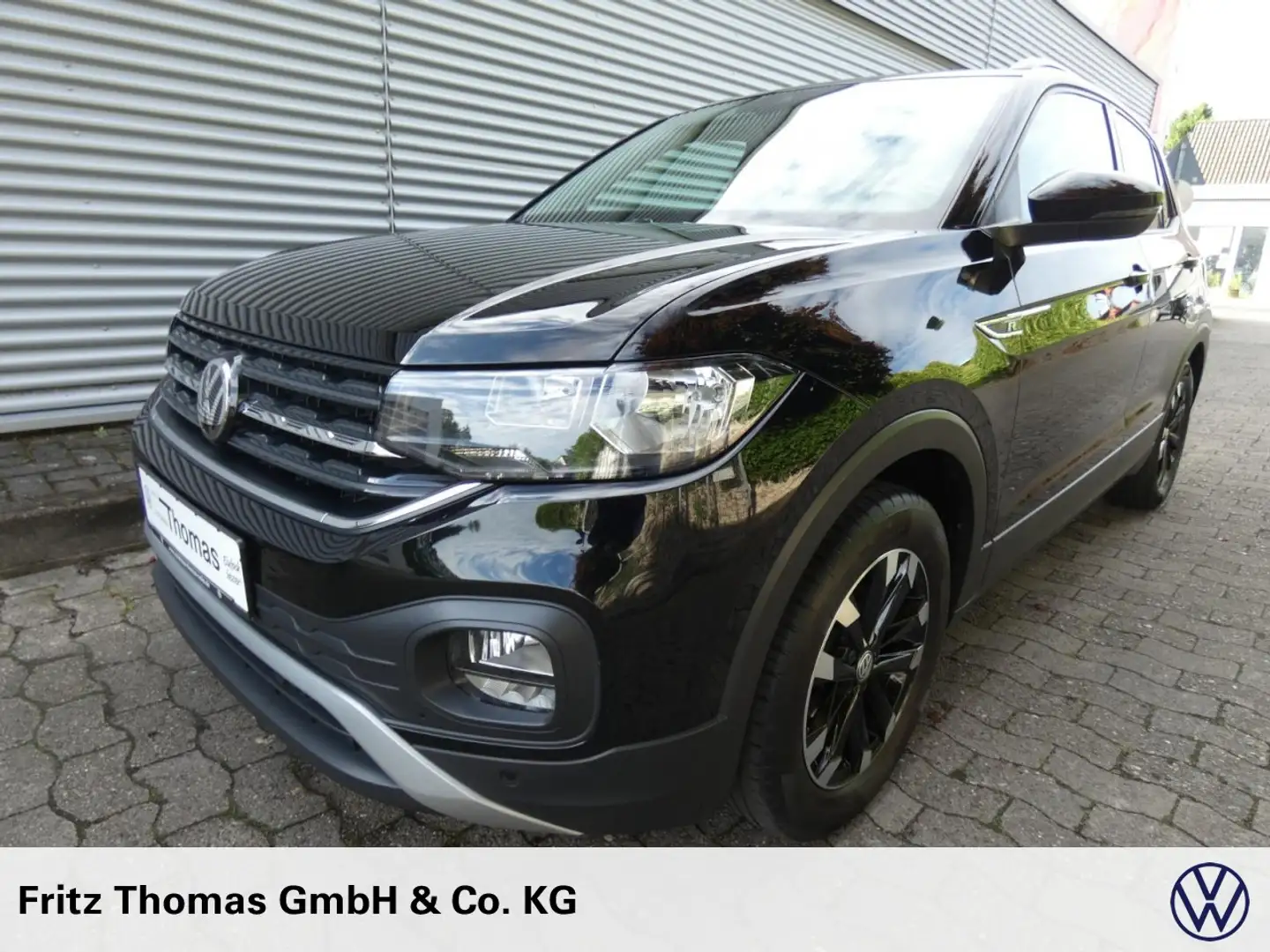 Volkswagen T-Cross 1.0 TSI Life Klima LM SHZ PDC eFe eSp Klima Schwarz - 2
