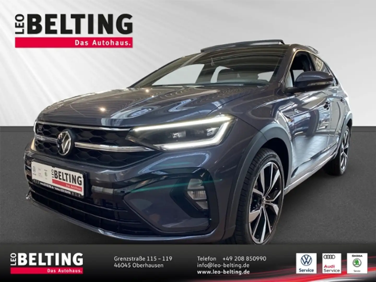 Volkswagen Taigo R-Line 1.0 TSI DSG IQ.Drive Matrix Pano 4J Gar. Gris - 1