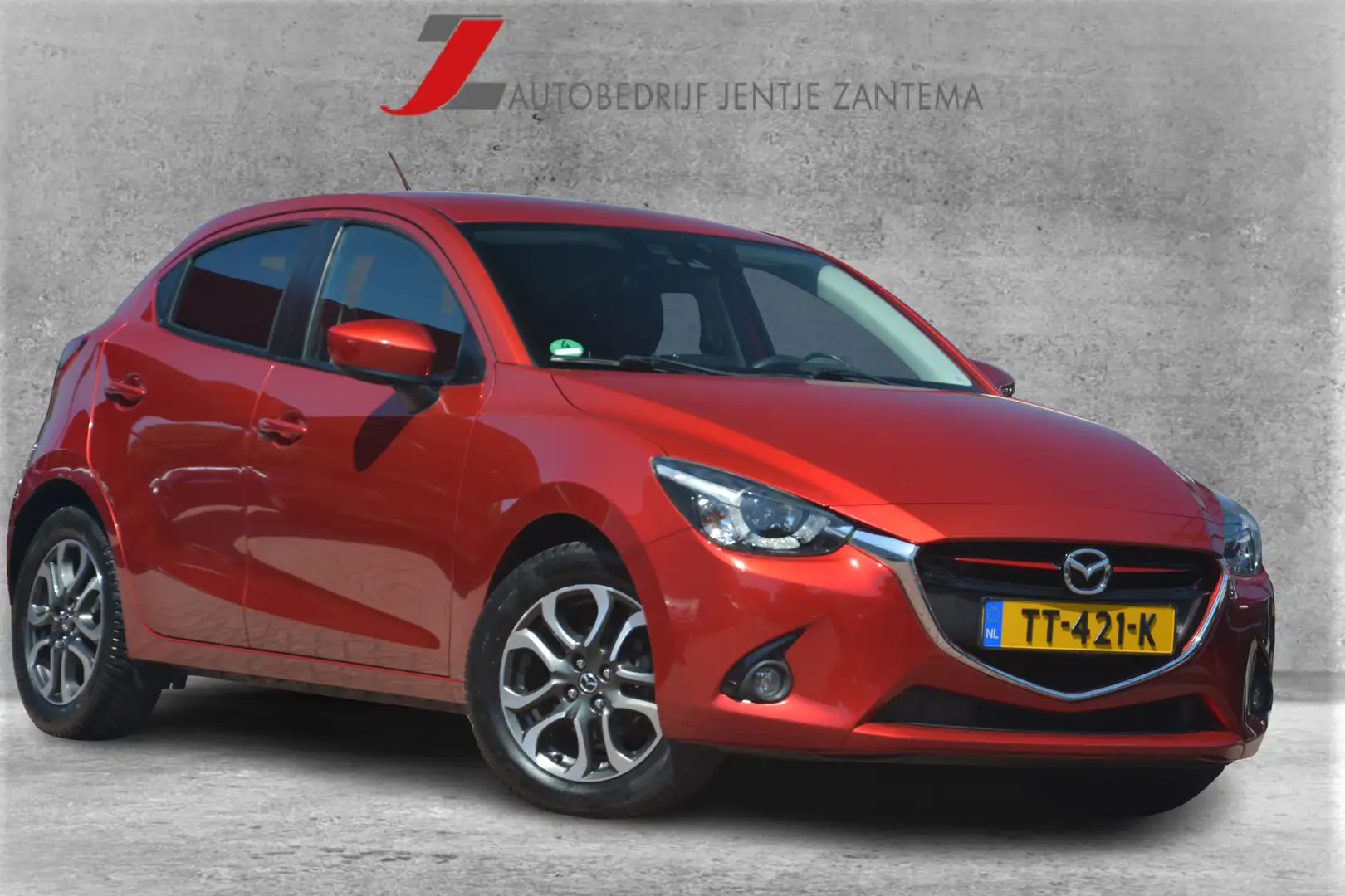 Mazda 2 1.5 Skyactiv-G GT-M Nette Mazda 2 dealeronderhoude Rood - 1