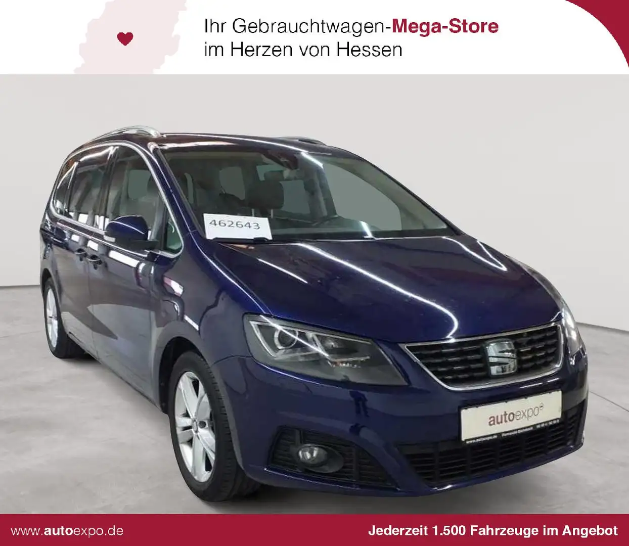 SEAT Alhambra Alhambra 1.4 TSI XCELLENCE 7 Si. StandH Blau - 1